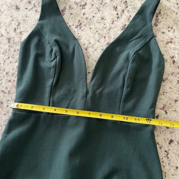 Lulus Emerald Green Size Medium Perfect Pick Bodycon Mini Dress Dance Wire - Picture 7 of 10